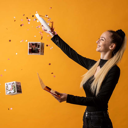 Photo Pop up Card with 8 Favorite Photos