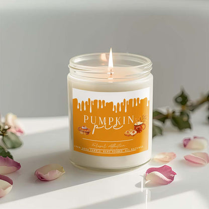 Ароматна Соева Свещ - Тиквен Пай