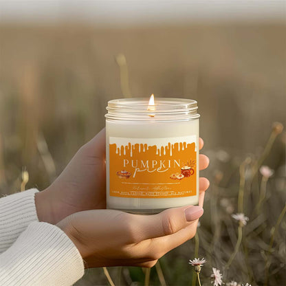 Ароматна Соева Свещ - Тиквен Пай
