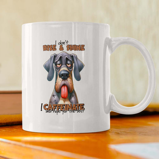 Чаша с надпис „Rise and Shine“