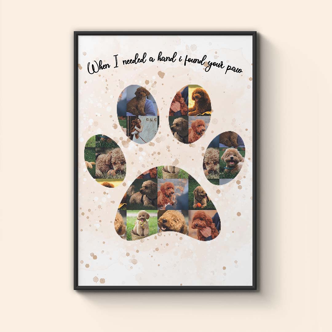 Collage "Dog Paw"